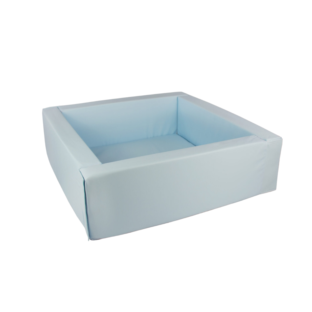 Eco Leather Square Ball Pool - Pastel Blue