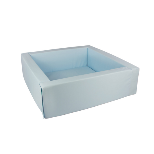 Eco Leather Square Ball Pool - Pastel Blue