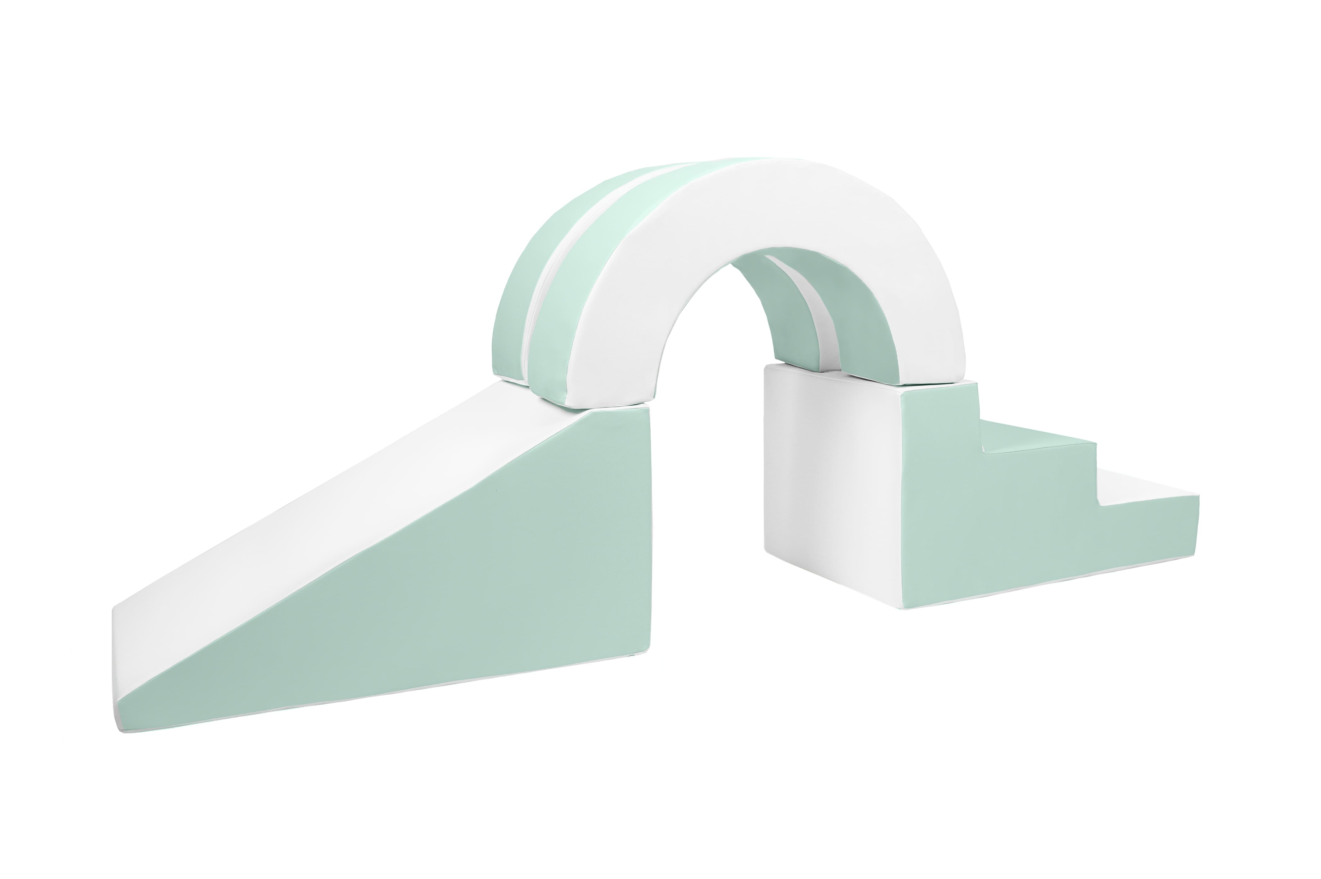 Hoop Step and Slide - Mint and White