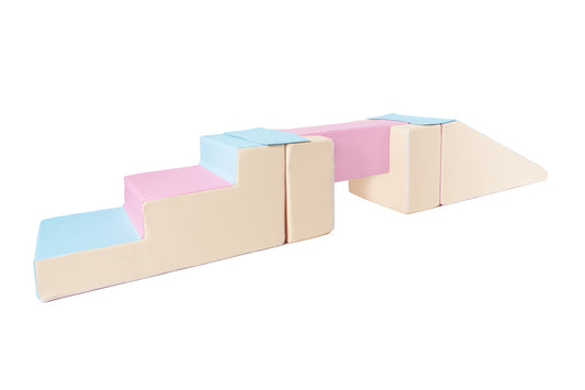 Beam, Step and Slide - Pastel Trio