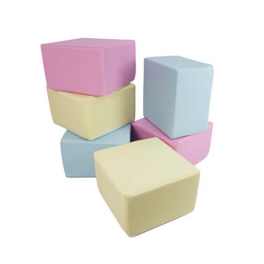 Rectangle Stacking Blocks - Pastel Trio