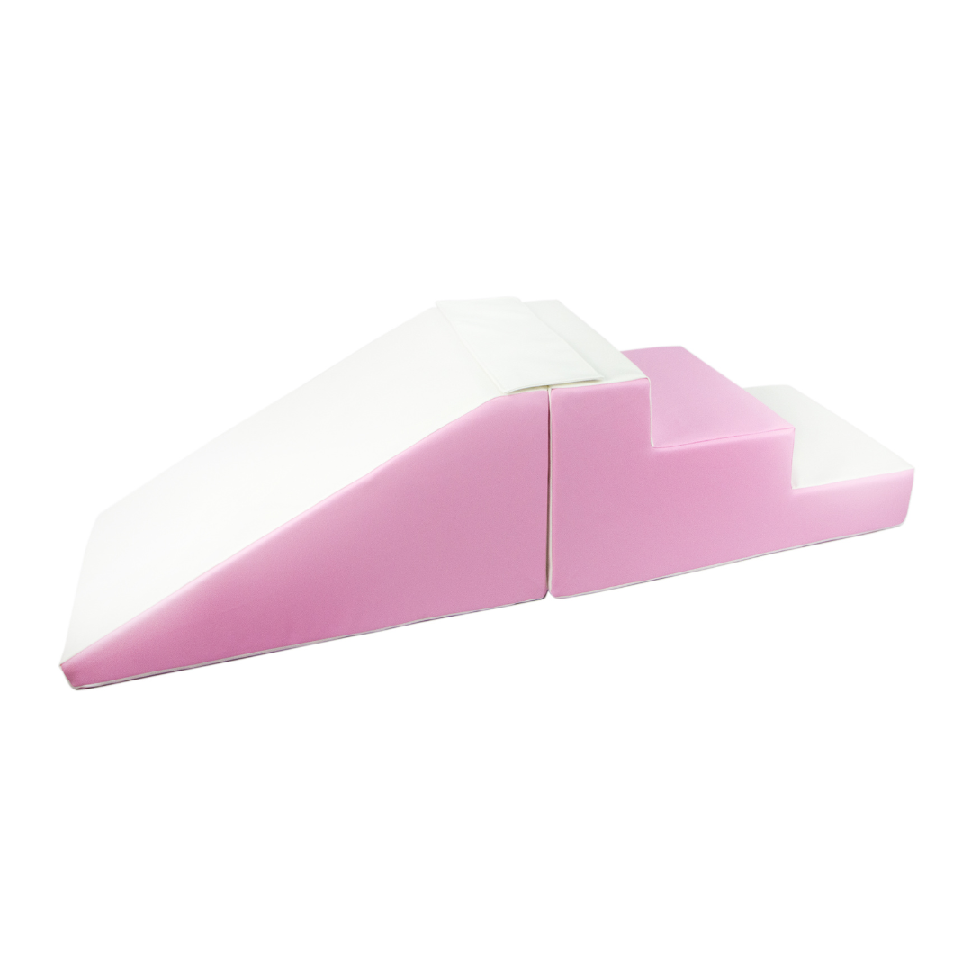 Midi Step and Slide - Pastel Pink & White