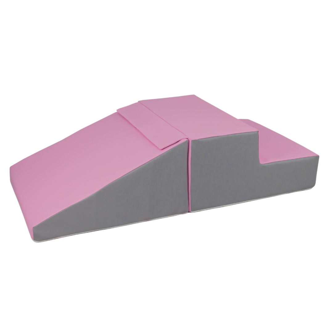 Mini Step and Slide - Pink, Grey & White