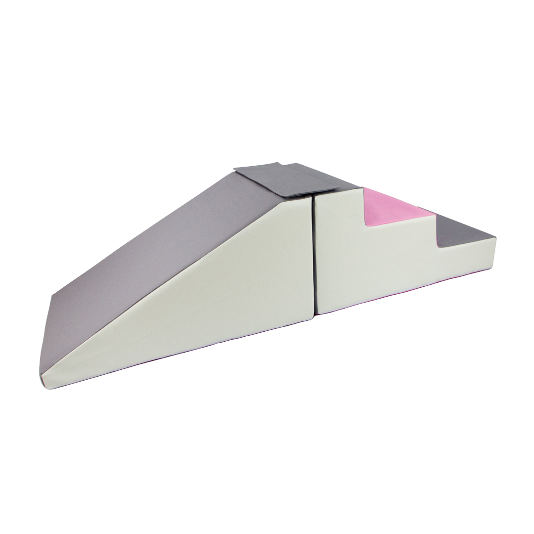 Midi Step and Slide - Pink, Grey & White